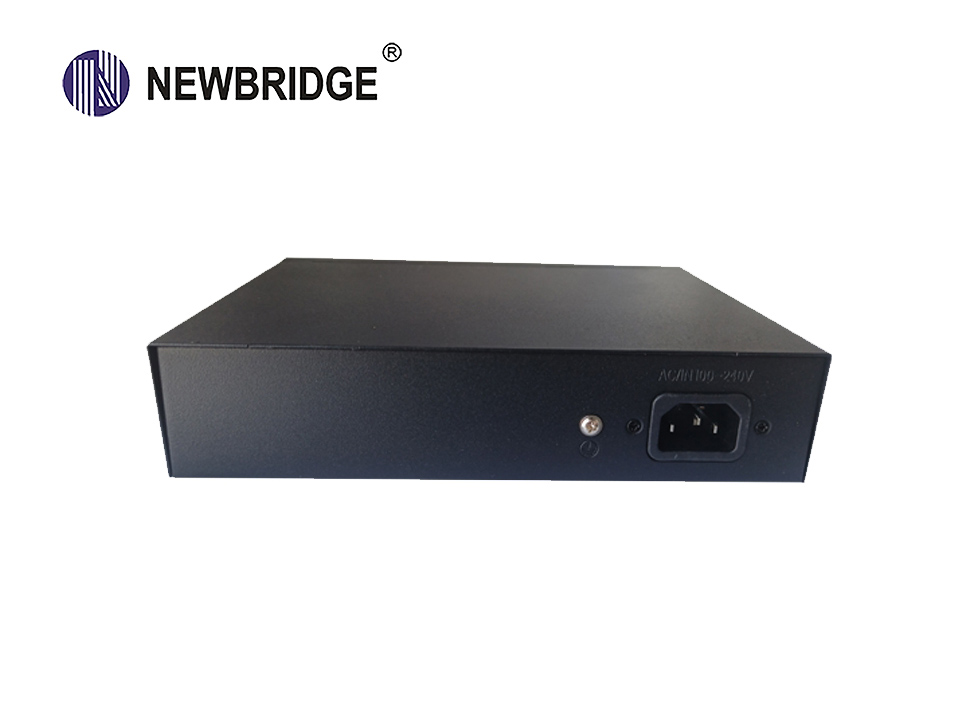8 prot PoE switch 10/100Mbps+2*1Gbps Lan 1*1Gbps SFP,120W ND-HP0821G standard PoE switch