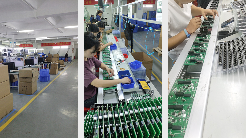 semi-automated assembly lines